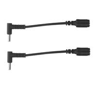 ROMISBABA 2 Piezas Adaptador de Cable Convertidor de Alimentación Hembra Macho con Pin para con Núcleo de Cobre y Diseño Práctico