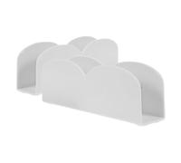 ROMISBABA 2 Piezas Clips Estabilizadores para Corralito de Niña Base Antideslizante Blanca Soporte Fijo para Parque Infantil Accesorios Seguros para Evitar Plegado y Movimiento