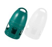 ROMISBABA 2 Piezas Dispensador de Agua para Palomos Diseño Compacto y Desmontable Fácil de Limpiar y Transportar para Jaulas de Aves Pequeñas