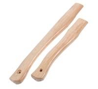 ROMISBABA 2 Piezas Mango de Madera para Repuesto Duradero Fácil Instalación Agarre Cómodo para Camping Jardinería y Exterior