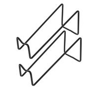 ROMISBABA 2 Piezas Soporte de Vino de Metal Compacto Estante para Botellas de Vino Expositor de Almacenamiento para Barra o Diseño Práctico y Resistente