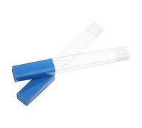 ROMISBABA 2 piezas Soporte Protector para Termómetro y Tubo de Almacenamiento de Oral Tapa Fácil de Usar para Guardar y Proteger Herramientas Casa y Consultorio