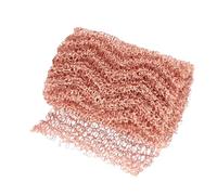 ROMISBABA 2 rollos Malla de Cobre Tejida para Bloqueo de Roedores y Aves de Resistente y Anticorrosión Accesorios para Hogar y Jardín contra Ratones y Plagas