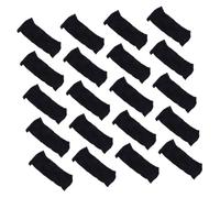 ROMISBABA 20 piezas Braguitas Desechables de Algodón Transpirable para Maternidad Unidades Negras Cómodas Elásticas y Ligeras para Mujer Periodo y Posparto