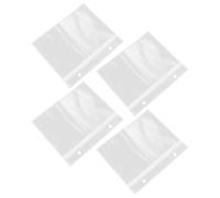 ROMISBABA 20 Unidades Fundas Protectoras Transparentes para Fotos de 3 Pulgadas, Páginas de Recarga para Álbum Bolsillos Dobles de Plástico, Ideales para Mantener Fotografías y Autógrafos