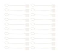 ROMISBABA 20 Unidades Protector de Silicona para Extremo de Cable USB C Bucle Colgante, Resistente al Agua y Polvo, Adecuado para Uso al Aire Libre y Viajes