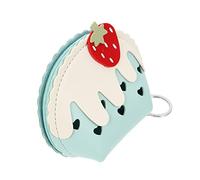 ROMISBABA 2piezas Monedero De Fresa Pouch para Niñas Cartera De Diseño Dulce Almacenamiento De Monedas y Llaves