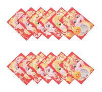 ROMISBABA 36 Piezas Sobres Rojos Año del Serpiente Bolsitas de Dinero Tradicionales Chinas para Festividades Cumpleaños Bodas con Diseño Artesanal Dorado