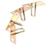 ROMISBABA 4 Piezas Placas de Bloqueo para Asiento de Moto Ganchos de Repuesto para Cierre Seguro de Sillín Motos Eléctricas y Motocicletas Fácil Instalación y Alta Resistencia