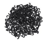 ROMISBABA 400 piezas Ganchos S Tipo para Fundas de Asiento de Coche Abs Resistente Fijación Sencilla y Duradera para Cojines y Cubiertas Automotrices