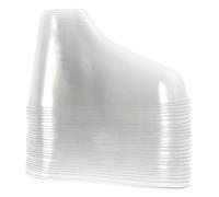 ROMISBABA 40piezas Árbol De Zapatos Transparente De Unidades Modelo De Calcetines Para Exhibición Horma De Plástico Pvc Para Botines y Calcetines