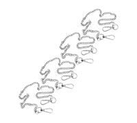 ROMISBABA 4piezas Cadena Para Jeans Metal Resistente Acrílica Estilo Punk Unidades Para