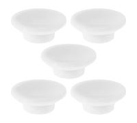 ROMISBABA 5 Piezas Tapones de Goma para Agujeros tapón desague tapón de Drenaje para congelador Tapones de Drenaje para congeladores para congelador White