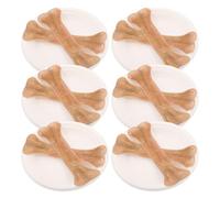 ROMISBABA 6 Paquetes de Papel Conmemorativo para Sacrificio de Mascotas, Hueso de Perro de Papel Resistente al Agua, Suministros Funerarios para Animales, Recuerdo Portátil