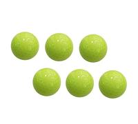 ROMISBABA 6 Piezas Bolas de Golf Fluorescentes Reutilizables para Práctica Nocturna Unidades Estándar Regular para Entrenamiento al Atardecer y Torneos de Golf