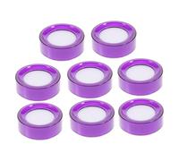 ROMISBABA 8 piezas Humectante de Dedos Esponja para Contar Billetes Esponja Húmeda Redonda Duradera para Cajeros y Contadores Colores Aleatorios Diseño Ligero y Fácil de Color Aleatorio