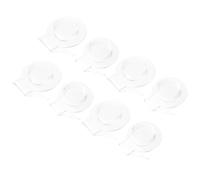 ROMISBABA 8 Piezas Soporte para Pulseras Transparente de Acrílico, Pack de Base Plástica para Exhibir y Guardar Joyería en Ferias y Puntos Comerciales