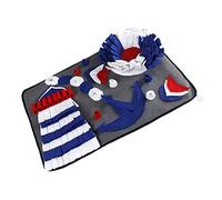 ROMISBABA Alfombrilla Olfativa para Perros Resistente Entrenamiento de Búsqueda y Alimentación Lenta Antideslizante y Fácil de Limpiar para Mejorar el y Hábitos de Alimentación