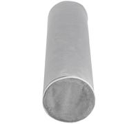 ROMISBABA Almohada Cervical Redonda Cilíndrica 43x10 Cm de Algodón Viscoelástico Funda Lavable, Soporte Lumbar Ergonómico para Dormir, Viaje y Oficina, Cojín Terapéutico para Cuello