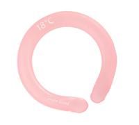 ROMISBABA Almohada Refrescante Cuello Rosa Mezcla de Cristales de Hielo y Protección Ambiental Pp, Resistente al Agua y Conservación de Calor para Verano y Regalos