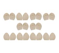 ROMISBABA Almohadillas para Zapatos Ajustables de Esponja Beige Reutilizables para Reducir Medida 10 Pares Ideales para Calzado Deportivo y Tacones