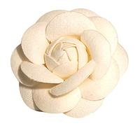 ROMISBABA Anillo Floral de Tela para Mujer, Diseño Delicado, Ligero y Duradero, Joyería Decorativa para Uso Diario, Obsequio Romántico y Ocasiones Obsequios, Tamaño Único