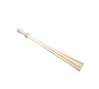 ROMISBABA Bastón de Masaje de Bambú para Adultos Herramienta Corporal Duradera para Cuello Hombros Brazos Piernas Masaje Relajante Casa