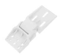 ROMISBABA Bisagra Plegable para Congelador Pequeño, Bisagra de Plástico Beige M5 para Puerta de Congelador y Vitrina, para Congeladores de Tienda y Armarios de Cocina