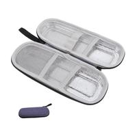 ROMISBABA Bolsa Aislante de Insulina Portátil Azul, Estuche Térmico para Medicamentos Aislamiento de Aluminio, Tamaño Compacto para Viajes y Actividades al Aire Libre, Almacenamiento Seguro