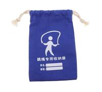 ROMISBABA Bolsa Cordón para Saltar la Cuerda para Niños, Bolsa de Lona Resistente Cierre Seguro, Almacenamiento Versátil para Papelería y Botellas, Ligera y Portátil para Uso Escolar y Depor