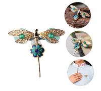 ROMISBABA Broche de Libélula Étnico Metálico Accesorio para Ropa Mujer para Bufandas y Vestidos para Dama