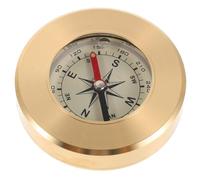 ROMISBABA Brújula de Cobre Portátil Resistente al Agua para Navegación Exterior y Camping Compacta y Manual para Coche Senderismo y Actividades Náuticas