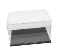 ROMISBABA Caja Expositora Transparente para Guantes de Boxeo Acrílico Resistente para Exhibición y Almacenaje de Figuras Soporte de Micro Paisaje DIY Protección Antipolvo para