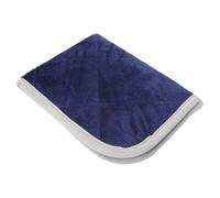 ROMISBABA Cama Térmica para Perros y Gatos Almohadilla Auto Calentable Aislamiento Mediano Color Azul Oscuro con Gris para Interiores y Exteriores
