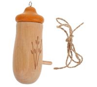ROMISBABA Casa de Madera Natural para Colibríes con Anilla Metálica para Colgar Resistente y Duradera Nido para Exterior Jardín Balcón o Porche Decoración Ecológica para Atraer Aves
