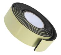 ROMISBABA Cinta de Espuma Adhesiva Negra, Burlete de Puerta 50 Mm X 3 M, Tira Aislante de Sellado para Ventanas y Puertas, Cinta de Espuma de Sellado Resistente y Adhesiva
