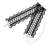 ROMISBABA Collar De Encaje Vintage Para Mujer Hermoso Collar De Clavícula Flores Exquisita Gargantilla De Encaje Calado Para Ocasiones Especiales