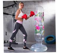 ROMISBABA Columna de Boxeo Inflable Vertical de Transparente para Descompresión Herramienta Fitness para Entrenamiento Casa y Adultos
