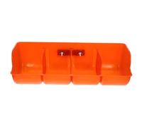 ROMISBABA Comedero para Cerdos con Cuatro Compartimentos Plástico Duradero y Resistente al Desgaste Diseño Exclusivo para Evitar Aglomeraciones para Alimentación Simultánea Granjas