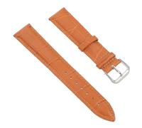 ROMISBABA Correa Reloj Cuero Genuino Ajustable Banda Reemplazo Piel Auténtica para Hombre Pulsera Tacto Suave y Duradero Fácil de Cambiar