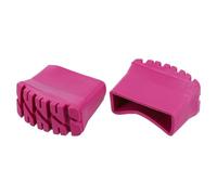ROMISBABA Cubiertas 2piezas Antideslizantes de Goma Protección para Suelo y Mayor Estabilidad en Escaleras para Patas de Escalera Plegables para Áticos y Hogar