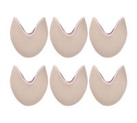 ROMISBABA Cubrepunteras para Zapatillas de Punta de Ballet 3 Pares Protectores Antideslizantes de Tejido Suave Color Piel Plantillas para Antepié Amortiguación y Protección para Danza