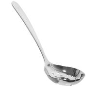 ROMISBABA Cuchara de Acero Inoxidable para Cocina Superficie Lisa y Bien Pulida, Adecuado para Servir Sopas y Arroces Hogar