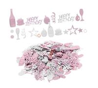 ROMISBABA Decoración de Cumpleaños con Confeti Colorido Confeti de Mesa para Fiesta Decoración de Escritorio Vibrantes para Centro de Mesa y Celebración Festiva