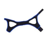 ROMISBABA Dispositivo Ajustable para Dejar de Roncar con Correa de Mandíbula Triangular Banda Antirronquidos Cómoda y Transpirable para Dormir sin Ronquidos Soporte para Barbilla Negro y