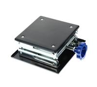 ROMISBABA Elevadora Manual de Acero Inoxidable para Laboratorio Soporte para Equipos de Física Química y Biología