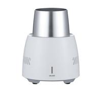 ROMISBABA Enfriador de Latas Eléctrico Rápido de Acero Inoxidable y ABS Taza de Enfriamiento para Bebidas Frías Dispositivo Compacto Blanco para Uso Doméstico Enfriador de Cerveza