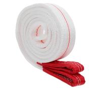 ROMISBABA Eslinga de Elevación Industrial de Blanco Toneladas Metros Resistente al Desgaste Diseño Plano para Estabilidad Grúas y Remolques para Operaciones de Construcción y Recuperación