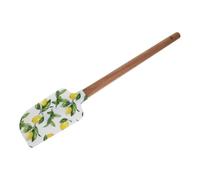 ROMISBABA Espátula de Silicona Seguro Diseño de Limón para Repostería Mango de Madera Raspador Multiusos Adecuado para Fiesta Verano y Decoración de Pasteles