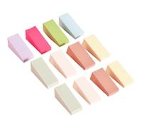 ROMISBABA Esponjas de Manicura Degradadas para Mujer 24 Piezas Triángulo Esponja para Uñas DIY Portátil para Degradado Profesional y Uso en Casa Color Aleatorio